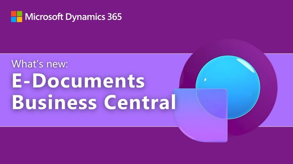 e-documents invoicing in business central