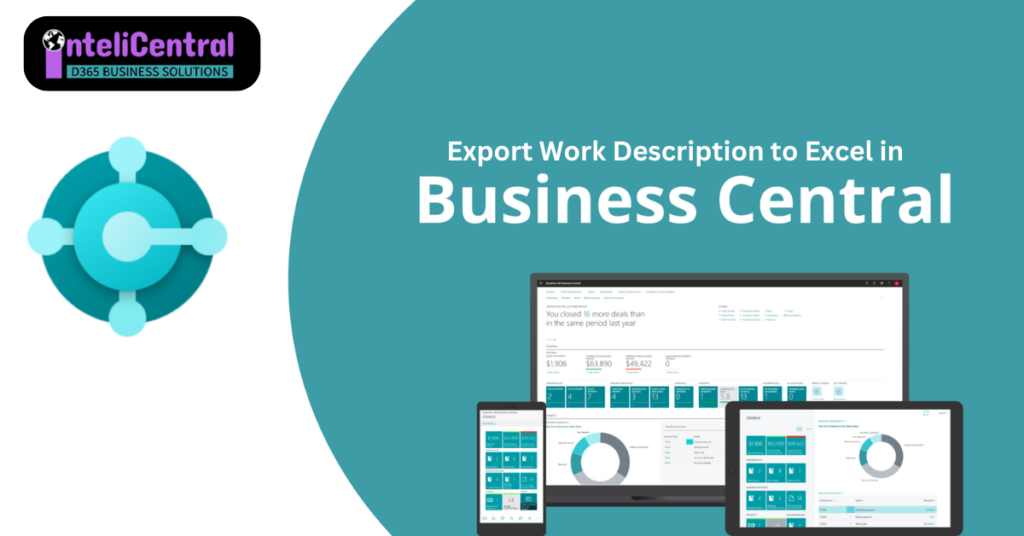 Export Work Description to Excel in Business Central